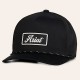 Ariat Mens Cap Snap Back Rubber Patch Black