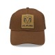 RAM BROWN LEATHER PATCH Ball Cap
