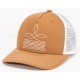WRANGLER BOOT CANVAS TRUCKER COPER CAP