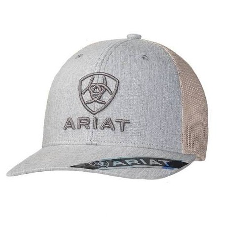 Ariat Mens Cap  Grey Front