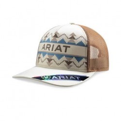 Ariat Ladies Cap Southwest Pattern Khaki