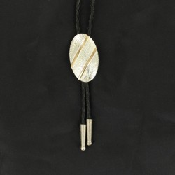 Bolo Tie Crumrine Adult Western Gold Bars