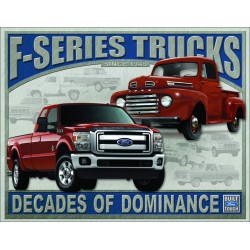 FORD DECADE OF DOMINANCE Sign