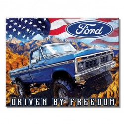 FORD DRIVEN BY FREEDOM Sign