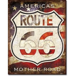 ROUTE 66 AMERICAS ROAD Sign